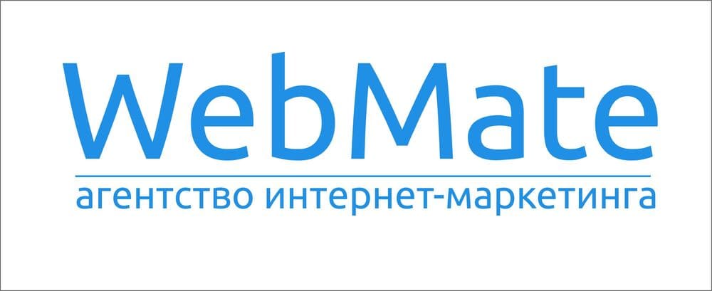 Логотип агенції інтернет-маркетингу WebMate